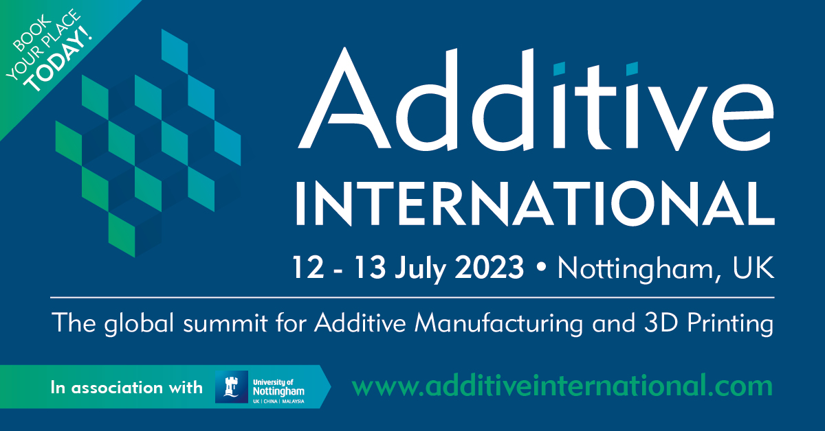 ManufacturingMM's tweet image. You can now book to attend #AdditiveInt2023 👏 Join us this July at the leading event for 3D printing professionals from across the globe. Two days of networking & learning from industry experts in the additive manufacturing field! Book now ▶️ bit.ly/3FWav0K
