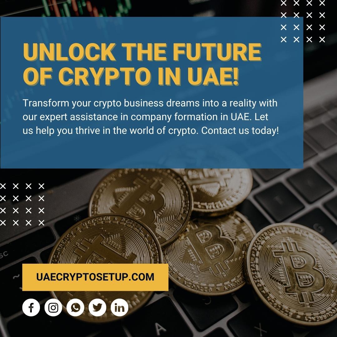 Dive into the Lucrative World of Crypto Business Formation in the UAE! Unleash Your Entrepreneurial Spirit, Tap into the Future of Finance, and Ride the Waves of Digital Currency Success! 
 #cryptobusiness #uaeopportunities #uae #uaebusinesses #digitalcurrencies #companyformation