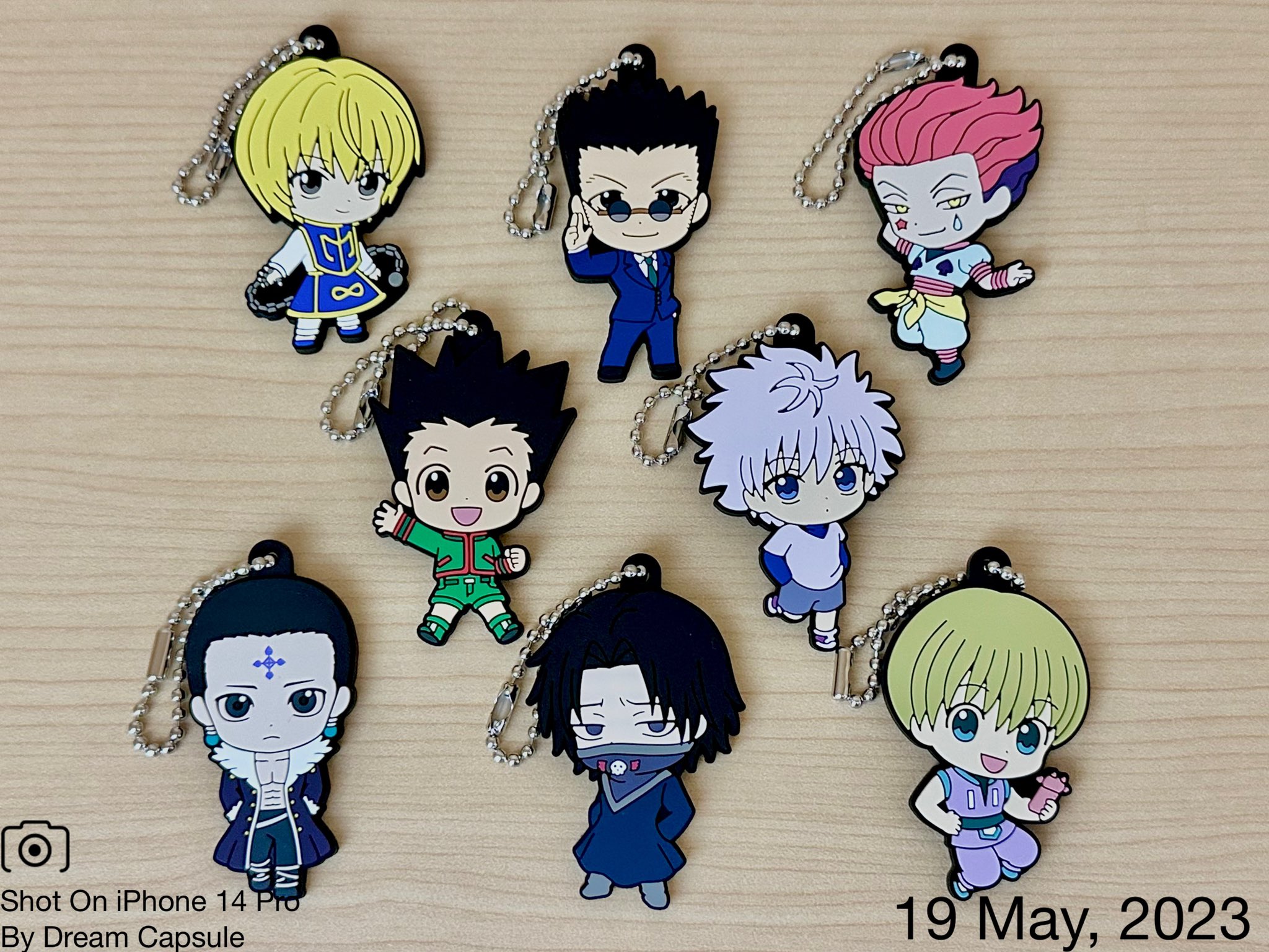 【全⑬種コンプ】HUNTER×HUNTER 幻影旅団ラバーキーホルダー 全⑬種コンプ】HUNTER×HUNTER 幻影旅団ラバーキーホルダー 公式