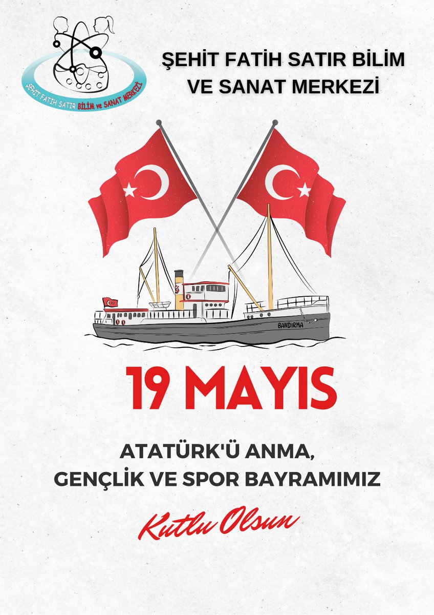 Bornova Şehit Fatih SATIR Bilim ve Sanat Merkezi (@sehitsatir) on Twitter photo 