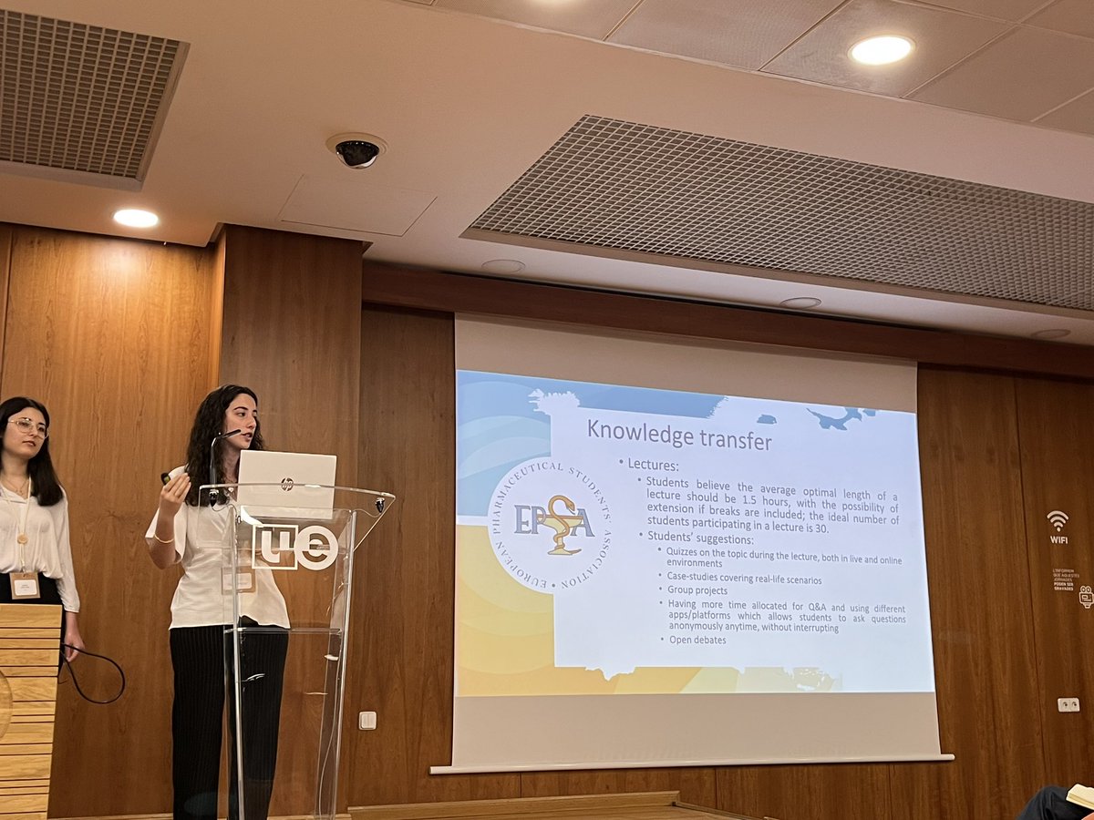 "Including students in your teaching is beneficial for you as a teacher" amazing talk by @Catarina_EPSA <a href="/EPSA_Online/">EPSA</a> Vice President at the #EAFP2023 <a href="/RLSKjome/">Reidun LS Kjome</a> <a href="/AaseRaddum/">Aase Raddum</a> <a href="/IGS_UiB/">Institutt for global helse og samfunnsmedisin</a> #studentaspartner
