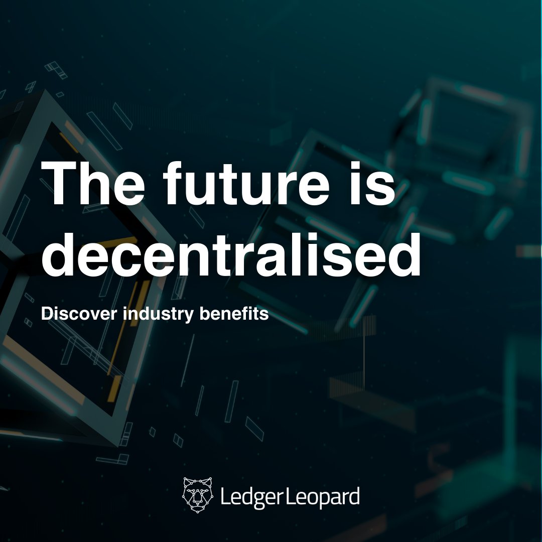 Blockchain technology has the potential to bring a wide range of benefits to different industries, including improved efficiency, security, transparency, and trust.

Don't Get Left Behind: ledgerleopard.com/industry-solut…

#Industries #Fintech #eGovernment #healthcare #Web3 #Blockchain