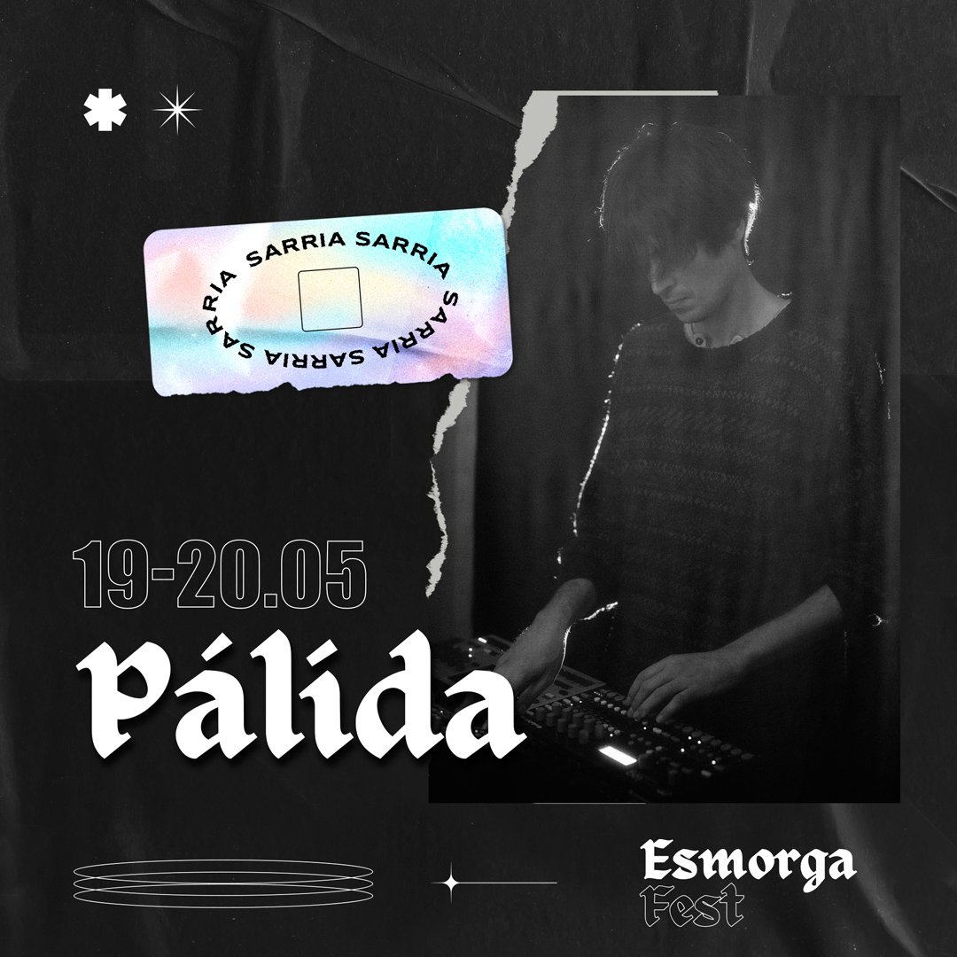 mentaesmenta's tweet photo. Este viernes tenemos plan 🚀

Palida vuelve a @Esmorga_Fest para deleitarnos con sus sesiones de deep techno y noise 🔥

Últimas entradas https://t.co/E9UEVNkPUE https://t.co/bEDrezWOpC