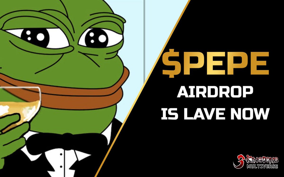 🎉PEPE Memecoin #Airdrop Event 

🎁 Launching an Airdrop Event for 3KM community with 100,000,000 Popular PEPE MemeCoins

🏆Total Prize: 100,000,000 PEPE Coins
🏆 Winners: 150

📅 Period: 23.05.19 ~  23.05.26  23:59PM (UTC)

MUST:
1️⃣Follow 
<a href="/3KMOfficial/">3KM Multi-Game Platform</a>
2️⃣RT🔄Like❤️Tag 3 friends