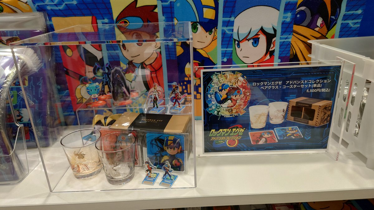 CAPCOM STORE TOKYO&OSAKA&UMEDA】 【新商品情報】 『ロックマンエグゼ