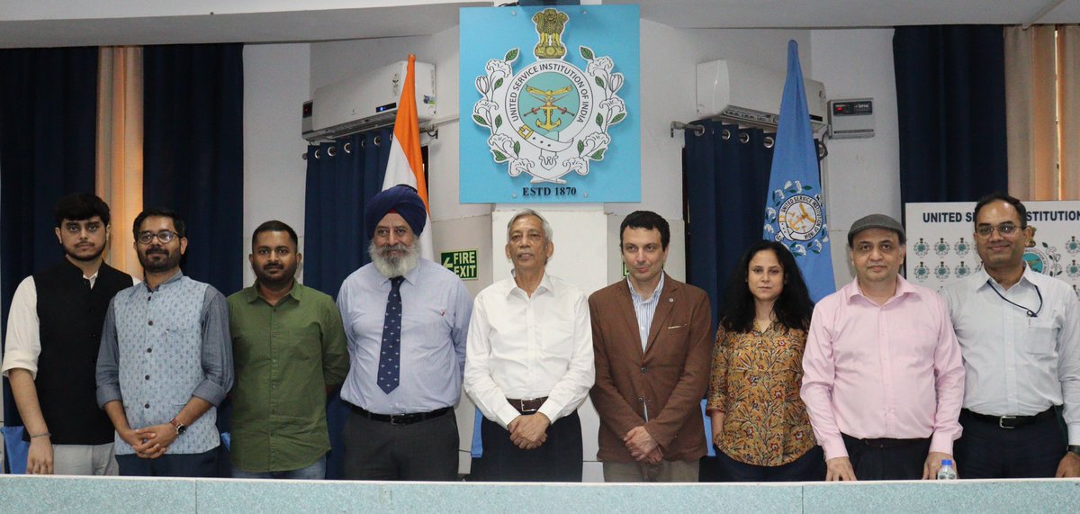 USIofIndia's tweet image. On 18 May @USI_CAFHR  successfully organised the First Workshop of Project Udbhav which health with comparative perspectives on Ancient Greek and Indian strategic thought. 
#ConferenceAlert #AncientCivilizations #StrategicThought #SecurityStudies #indianarmy #indiannavy
