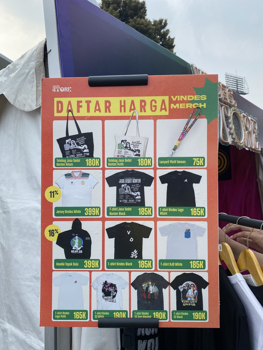 vindestwitt's tweet photo. Udah buka nih yee~
Yuk yuk ke Tennis Indoor Senayan sekarang!
#Vindes
#VindesStore https://t.co/R326oBFVW4