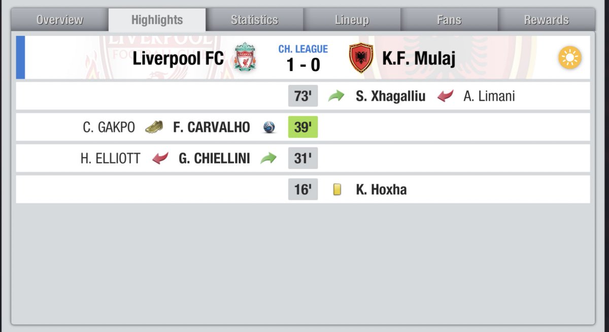 LFC_T11's tweet photo. We smashed the boy 🔥 @LFC_T11 1-0 #KFMulaj 

WE ARE CHAMPIONS 🎉🏆🎉 what a unforgettable journey in the champions league 

Thank you for the support lads🙏🔥 @ArkhandOlympic @teemmydahyor @Melwood____ @ManUnitedFC_T11 @ASCORR_Officiel 

@Jandrete_YT @topeleven #TopEleven https://t.co/ewq2UpuCXG