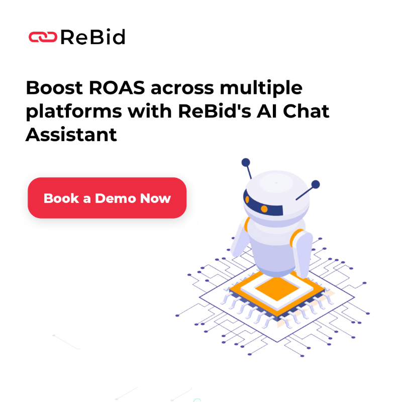 rebidco's tweet photo. Marketers, imagine having your #AI #MediaAnalyst do the analysis of all your campaigns. Well, it's possible!
#ReBid’s AI Assistant enables #advertisers to analyze their live & historical campaigns across #search, #social, #programmatic & #ecommerce!