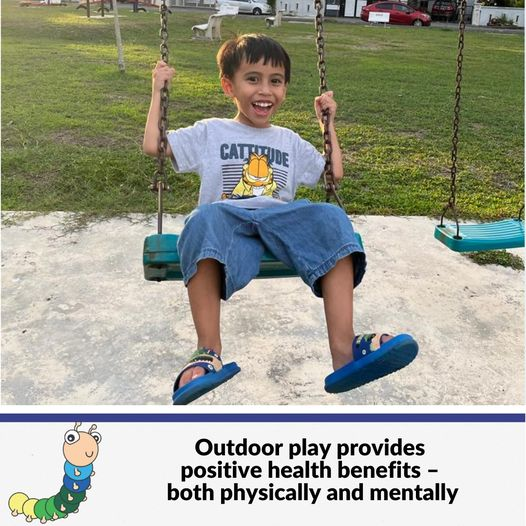 Outdoor play provides positive health benefits – both physically and mentally

Luangkan masa bersama dan benarkan mereka bebas bermain.

#beloncas #bermaintanpagajet #playislearning #playmatters #smarparenting