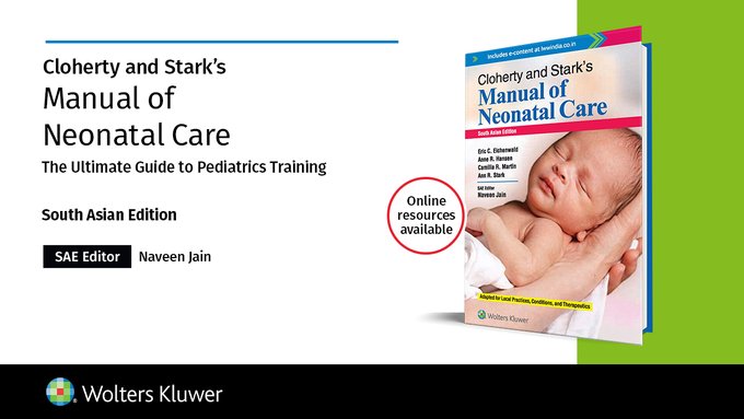 The Ultimate Guide to Neonatal Care: Enhance Your Knowledge with Cloherty and Stark’s Manual. Buy it from here - amzn.to/3o10jw9
#WoltersKluwer #MedicalBooks #Neonatal #NeonatalCare