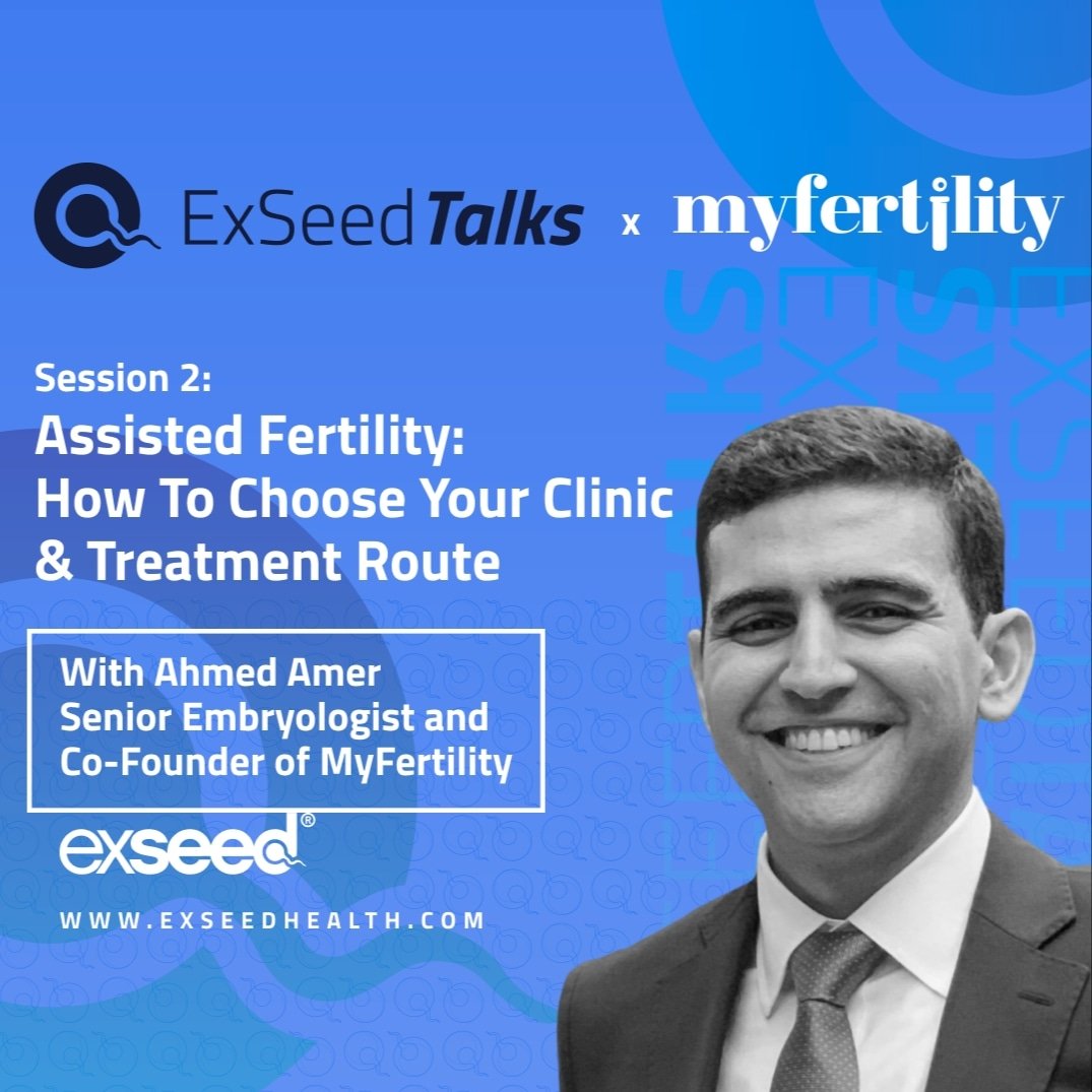 ExSeed Health (@exseed_health) on Twitter photo 🌀 EXSEED X <a href="/MyFertility_1/">MyFertility</a> IG LIVE SERIES 🌀
If anyone knows about assisted fertility, it's Ahmed Amer and our friends at MyFertility.
Join us on our Instagram Live at 12pm next Tuesday (23rd May) where we'll discuss selecting fertility treatments and clinics!
#ttc 🌀 EXSEED X <a href="/MyFertility_1/">MyFertility</a> IG LIVE SERIES 🌀
If anyone knows about assisted fertility, it's Ahmed Amer and our friends at MyFertility.
Join us on our Instagram Live at 12pm next Tuesday (23rd May) where we'll discuss selecting fertility treatments and clinics!
#ttc