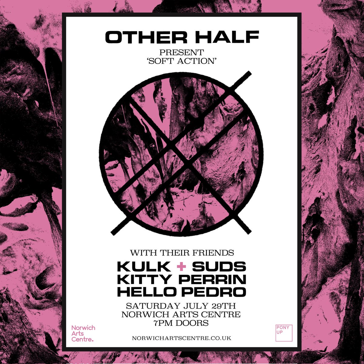 Our already massive show at Norwich Arts Centre just got monolithic. Enter doom's nicest pair, Kulk, joining us, Suds, Kitty Perrin &amp; Hello Pedro for what I can only assume will be the best night of our/your lives.

Tickets here- norwichartscentre.co.uk/event/pony-up-…