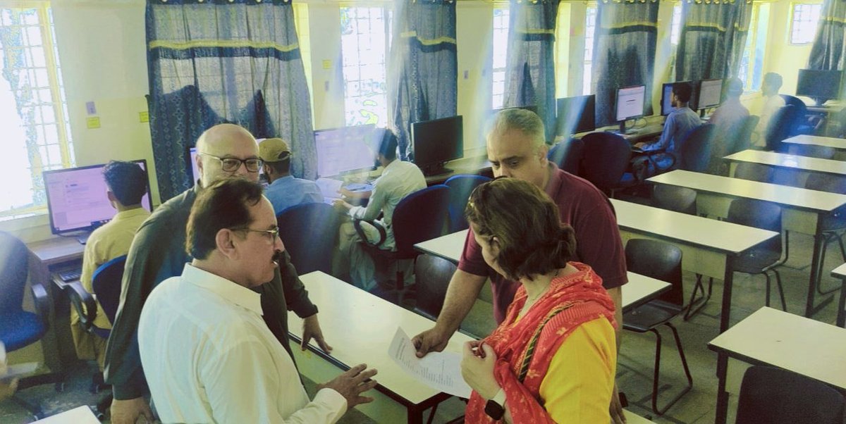 SzabistZabtech's tweet photo. A delegation discussing partnership opportunities between SZABIST ZABTech and Govt. of Balochistan at the Center of Excellence, Technical Training Center (Hub).
Exciting collaborations ahead!
#SZABISTZABTech #TVET #skills #collaboration #opportunities #hub #technicalcenter https://t.co/MRf5X7jyEm