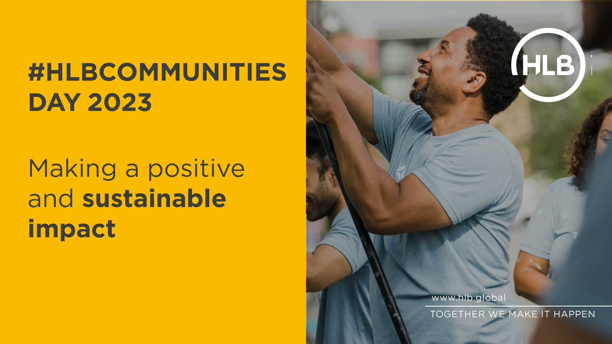 There are only 2 weeks to go until #HLBCommunities Day 2023! ⏲️

As we get closer to the big day, the excitement builds as we can't wait to share the positive initiatives from across our network! #togetherwemakeithappen #sustainableimpact #cleanup #environment
