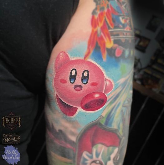 Finished off <a href="/scottishbrave44/">ScottishBrave44</a> ‘s gaming sleeve.
5 years (thanks Covid) in the making but it’s finally done by Holly Andrew - Tattoo Artist ♥️