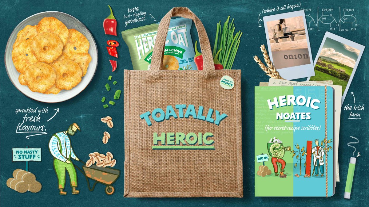worldbrandesign's tweet photo. Dragon Rouge - Heroic Oat - Revolutionary Oat-Based Snacks with Playful Brand Design https://t.co/8z5oytLWoz
.
#packaging #snackpackaging #packagingdesign #branding #branddesign #brandidentity #typography #illustration #brandstrategy #worldbranddesign https://t.co/cx2TCej9Ki