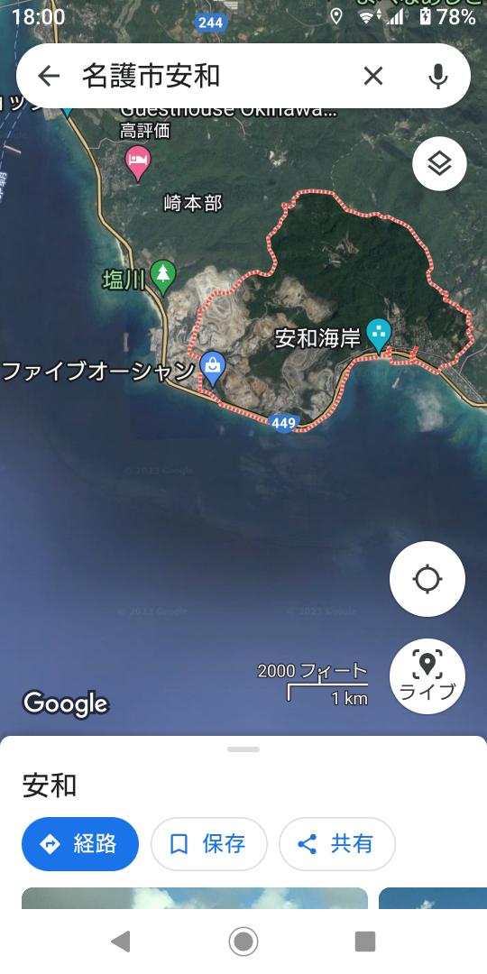 迷子のワンちゃんが沖縄県名護市安和で保護です