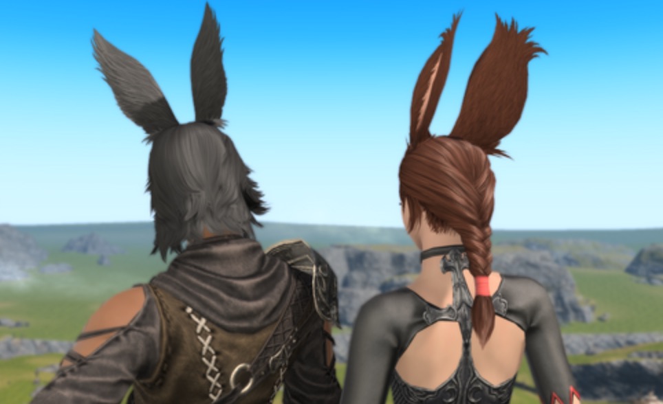 FFXIV Viera Several Hair Edits by MelodyCrystel on DeviantArt