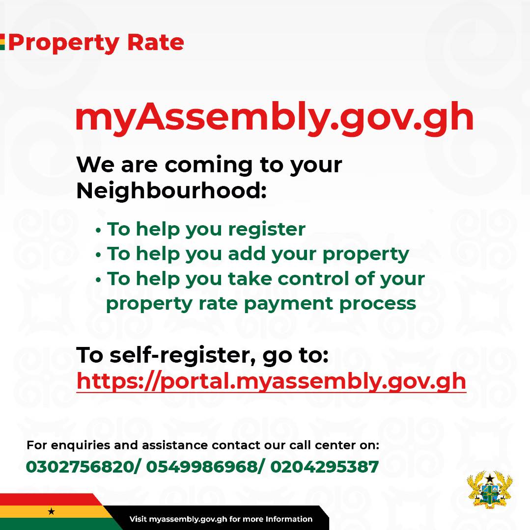 AHMED UMU-SALMA (@usalma342) on Twitter photo Now all property rates are to made online by logging in to the portal. <a href="/MyAssembly_Gov/">myAssembly.gov.gh</a> Now all property rates are to made online by logging in to the portal. <a href="/MyAssembly_Gov/">myAssembly.gov.gh</a>