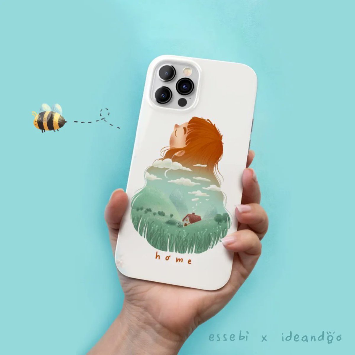 essebi_illus's tweet photo. I'm so happy to announce I've worked with Ideandoo for some phone covers and I'm delighted to see my illustrations there 💛

ESSEBI15 
for a 15% discount ✨

I'd love to hear your opinion about them 🥺
https://t.co/ceBmyscI38 https://t.co/Ts3lfZ1Zxe