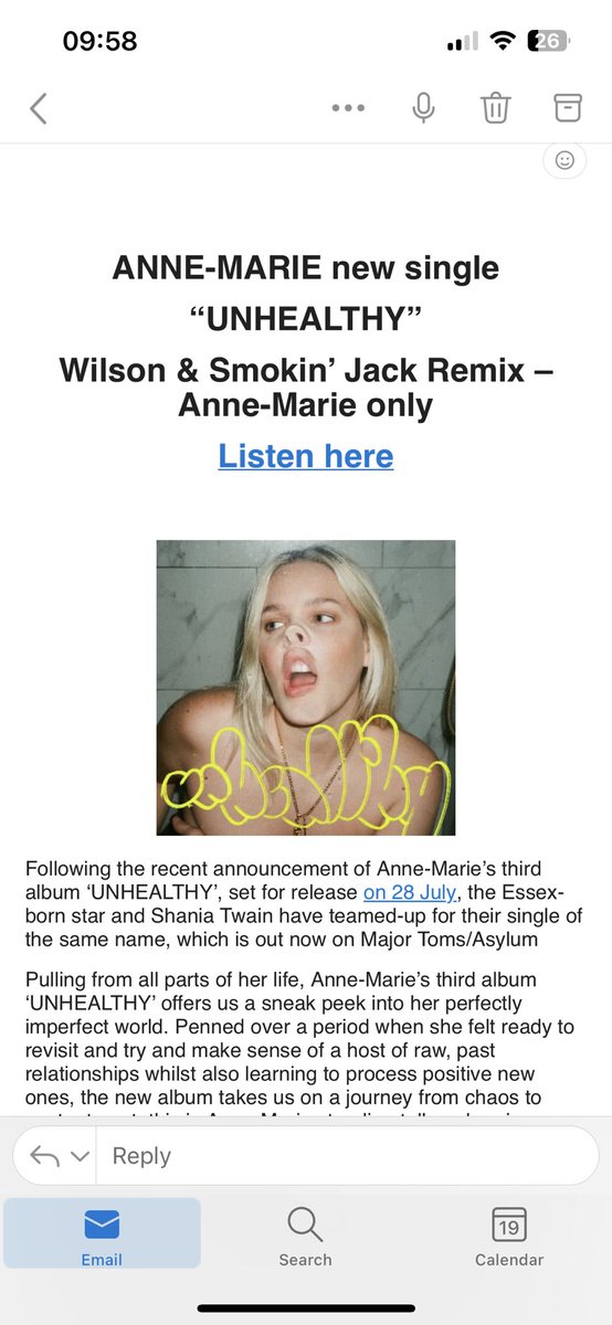 Andrew Wilson (@andrew_k_wilson) on Twitter photo Really enjoyed working on this official remix for <a href="/AnneMarie/">ANNE-MARIE</a> Should be hitting your emails now! ๐ Really enjoyed working on this official remix for <a href="/AnneMarie/">ANNE-MARIE</a> Should be hitting your emails now! ๐