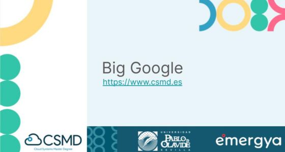 csmd_UPO's tweet image. ¡Hoy en el #CSMD_v2 hablaremos de #CloudSourceRepositories, #Firestore y #Memorystore con Julio Amores y de #BigGoogle con Ildefonso Iglesias. ¡A tope con estas sesiones llenas de conocimiento y novedades cloud ☁️!