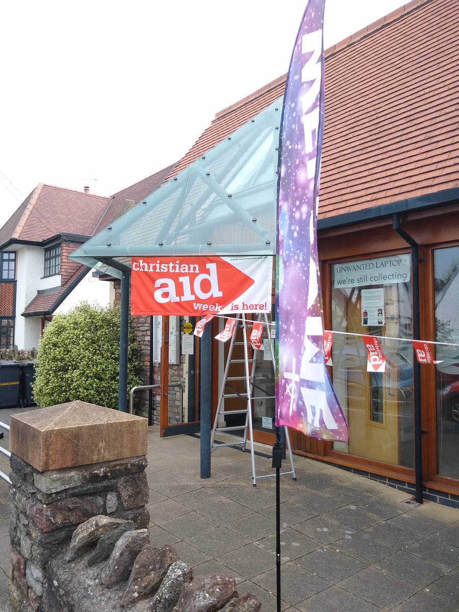 RT: RT <a href="/neil_thorogood/">Neil Thorogood</a>: Getting set for coffee and cakes at Trinity-Henleaze <a href="/UnitedReformed/">UnitedReformedChurch</a>. Prayers for all supporting <a href="/christian_aid/">Christian Aid</a> week and beyond!