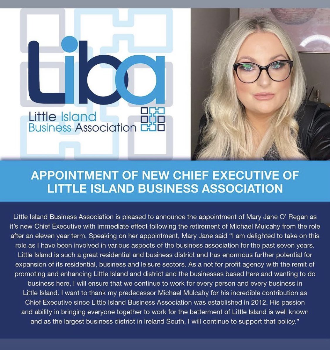 Some exciting news here at LIBA