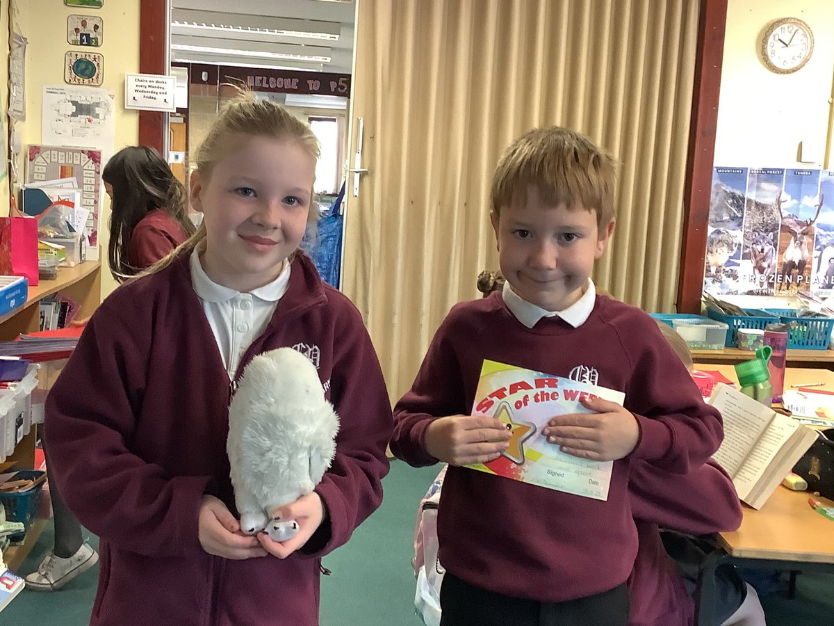 Congratulations to our star of the week and golden ticket winner. ⭐️🎉