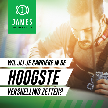 Heb je ervaring als automonteur en/of wil je jezelf blijven ontwikkelen in het vak? 🚗 
Werk je graag met nieuwe technieken en moderne apparatuur? 🔧
Ga dan aan de slag als automonteur bij JAMES. Er zit altijd een JAMES bij je in de buurt.
bit.ly/JAMESvacatures .