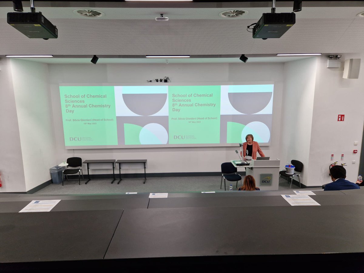 PGAC DCU (Postgraduate Association of Chemistry) (@pgac_dcu) on Twitter photo A fantastic start to our 8th Annual Chemistry Day, with some inspiring words from <a href="/giordanisilvia/">Silvia Giordani</a> <a href="/DaireKeogh/">Daire Keogh</a> and Prof. Michelle Butler!! #chemtwitter #researchers A fantastic start to our 8th Annual Chemistry Day, with some inspiring words from <a href="/giordanisilvia/">Silvia Giordani</a> <a href="/DaireKeogh/">Daire Keogh</a> and Prof. Michelle Butler!! #chemtwitter #researchers