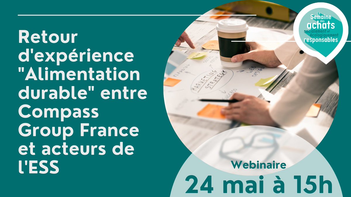 ASER_ESS's tweet photo. #SASER23 Participez à ce webinaire #REX #Alimentationdurable et #ESS
👉https://t.co/qg5tfjFRsc
@ESS_France @CRESS_IDF @CRESSOCCITANIE @CressHdf @cress_grandest #Compass
#RFAR #EGALIM #SPASER #CommerceEquitable #Bio #CircuitCourt #ClauseSociale #madeinfrance https://t.co/ijmvaqW0J6