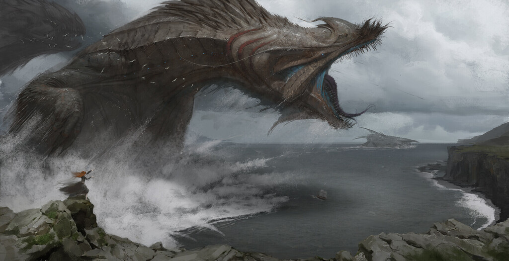 BirdsForScale's tweet image. The Summoner by Jeff McAteer