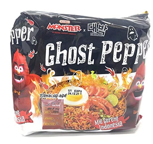 Limonvirtual's tweet photo. An item on my Throne wishlist just got fully funded: Daebak Ghost Pepper Spicy Black Noodles Tik Tok Challenge Spicest Instant Noodle ever created, Authentic Recipe Hottest in the World Asmr (4 Packs Mie Goreng), 4. Thank you! https://t.co/riwbpNfnWI #Wishlist #Throne https://t.co/XX1UUFxFyd