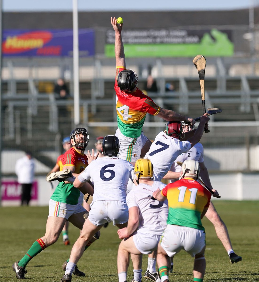 Carlow_GAA's tweet photo. 💯Congrats to JohnMichael Nolan who played his 100th game for Carlow Senior Hurlers in the Joe McDonagh Cup win over Offaly last Saturday, scoring 10-121 (151 points) along the way 

🇲🇱JM made his debut v Wexford in a 2012 qualifier-what a great servant to the county🇲🇱

@GaaEoin https://t.co/gDz5WINE7y