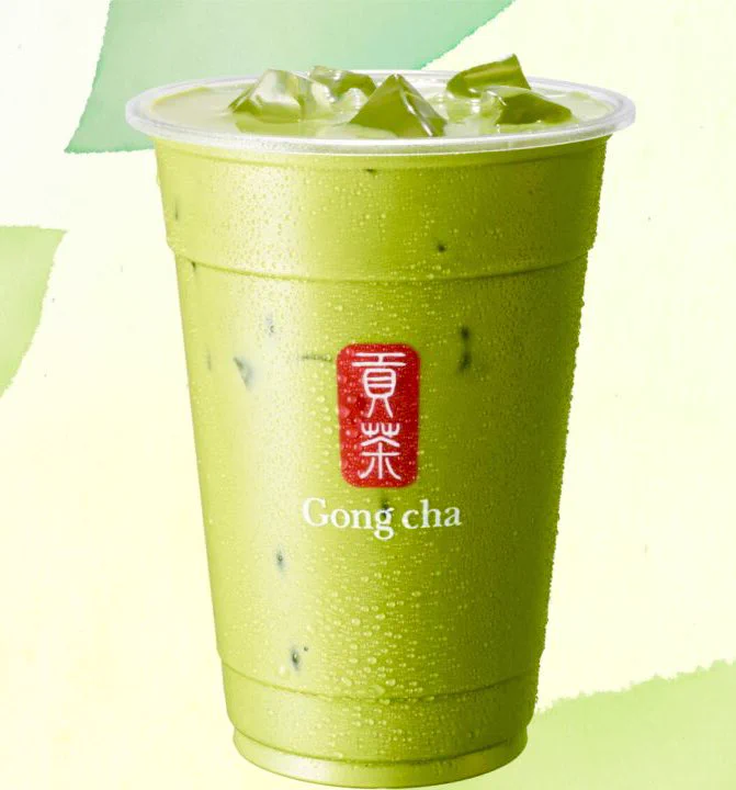 タピオカで有名なゴンチャの新作！今回は抹茶ミルクティーだ！