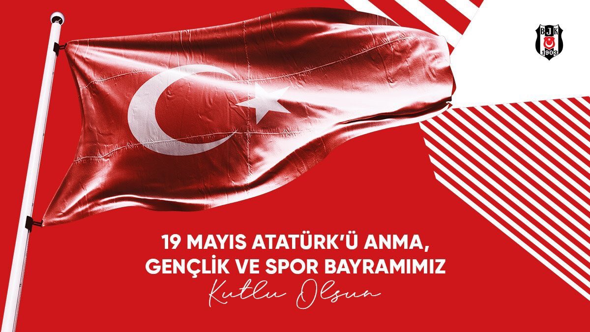 19 Mayıs Atatürk'ü Anma, Gençlik ve Spor Bayramımız Kutlu Olsun 🇹🇷
#19MAYIS