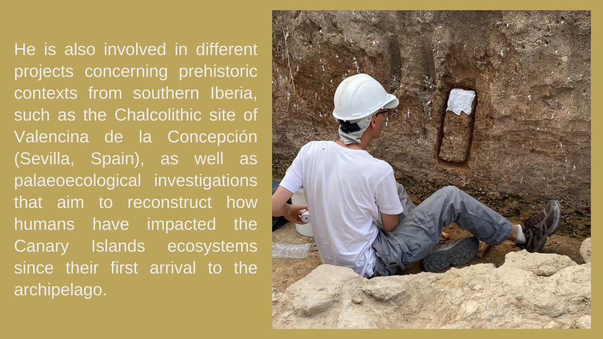 He is also involved in projects concerning prehistoric contexts from southern Iberia, such as the Chalcolithic site of Valencina de la Concepción (Sevilla, Spain). Stay tuned, new papers are coming up soon! 🧐