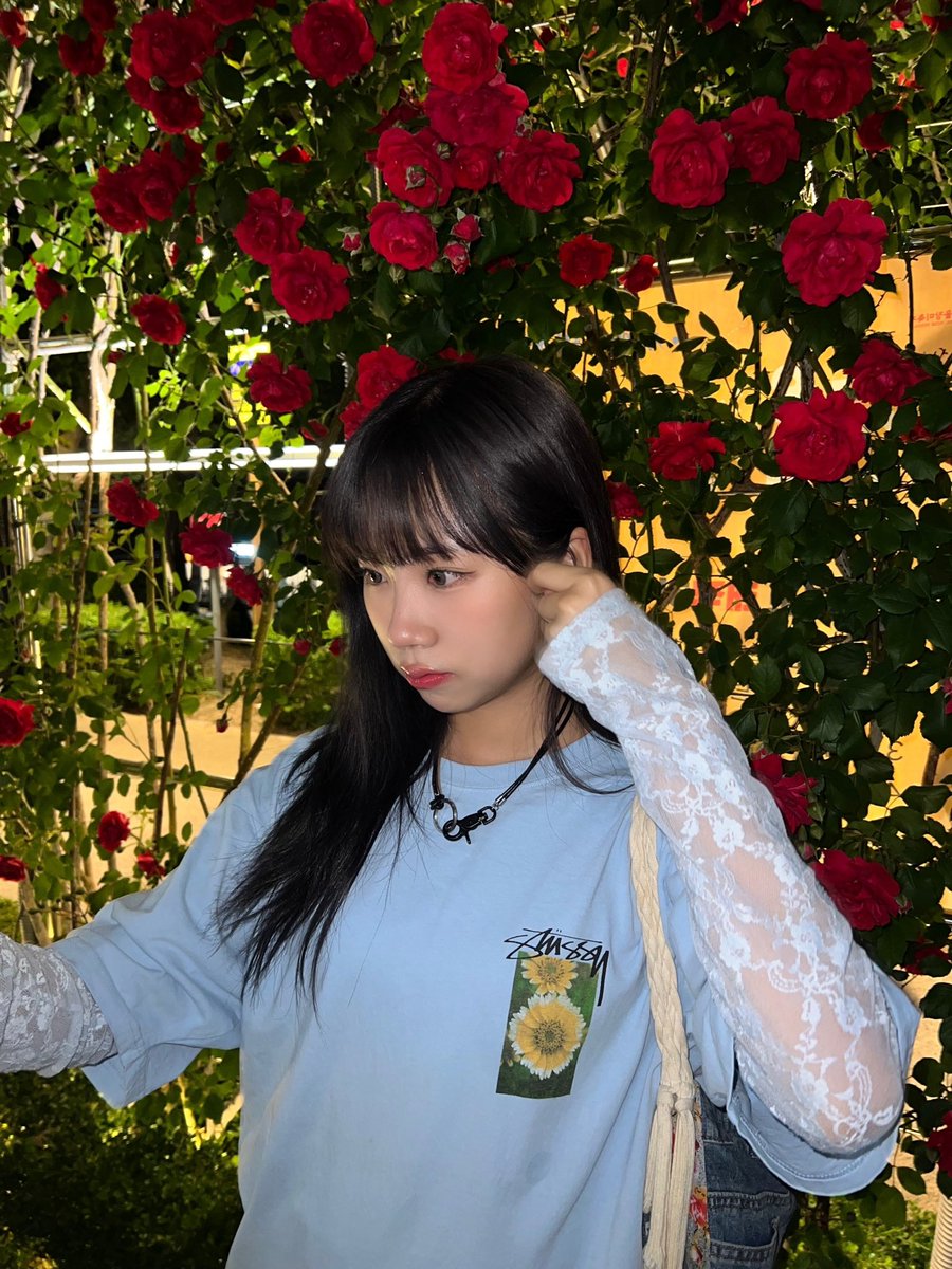 RBW_PURPLEKISS's tweet photo. [#도시]
#OODS 밤에 보는 꽃이 더 예뻐🌝✨🌹 https://t.co/TmJgB3NDJU