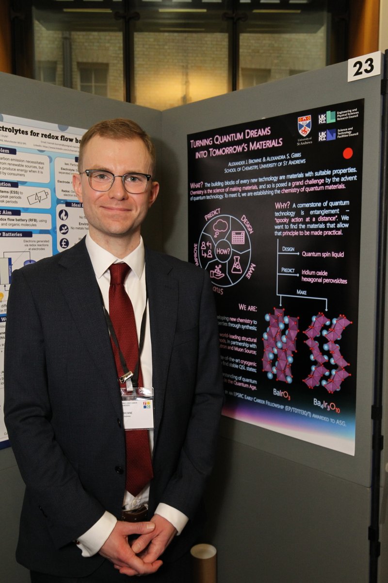 isisneutronmuon's tweet photo. Congratulations to Alex Browne @univofstandrews for being a @STEM4Brit finalist!
Here is βTurning quantum dreams into tomorrow's materials" - the #QuantumMaterials research, presented by Alex to MPs at Westminster.
Find out more here: https://t.co/6PF6rkceAw
#PhenomenalPhysics https://t.co/mLhPA00yqo