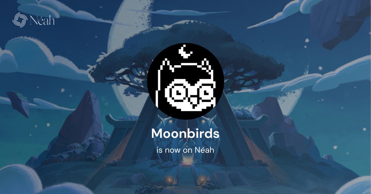neahxyz's tweet photo. Moonbirds recently announced that they are partnering with @spotify to bring token-enabled features to the popular music platform🎶

Despite the downtrend in floor price, the @proof_xyz team is as active as ever 🙌

Stay up to date with the latest @moonbirds news on Néah today! https://t.co/vDLjnrW5Vb