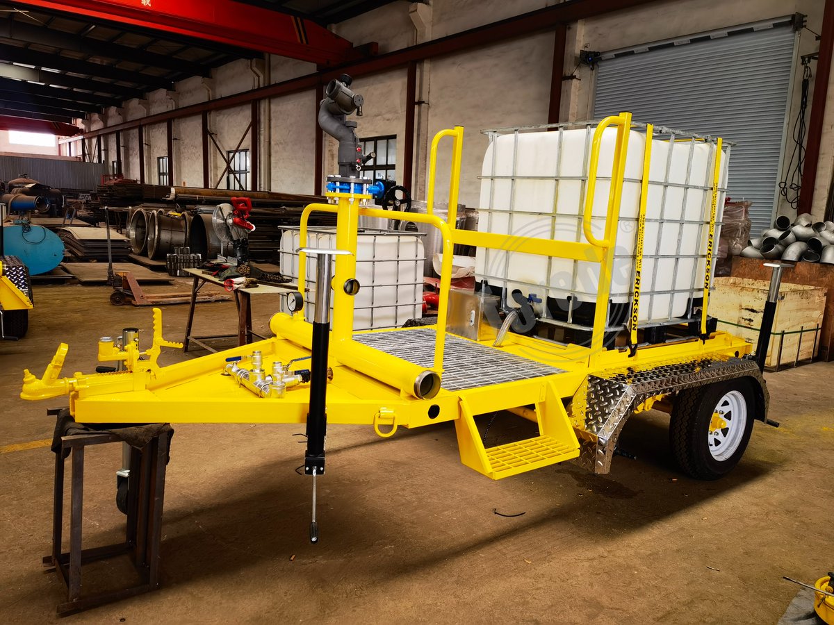 Mobile Foam Trailer
Capactity:1000L
For more , please kindly contact Jenna:
Email :sales2@forede.com
Whatsapp/ Zalo/ Wechat / Mobile Phone : +86 177 04625303
#forede #mobilefoamtrailer #firemonitor #foamsystem #firefighting #firesafety
Products Detail :
forede.com/foam-equipment…
