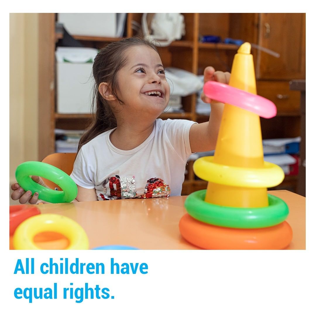 All children have equal rights.
We all have a role to play in creating a world free from discrimination #ForEveryChild. #BeInclusive