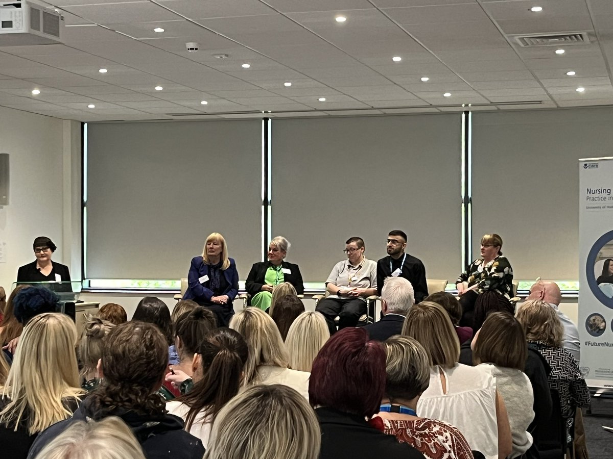 Hud_HHS's tweet photo. An expert panel chaired by @Calderdale’s @DeborahHarkins now discuss #health inequalities.
👥 @RudgeLindsay @MckieAmanda @ProjectSearchHX 
#FutureNurseAndMidwife23 https://t.co/n8CgEgMv0t