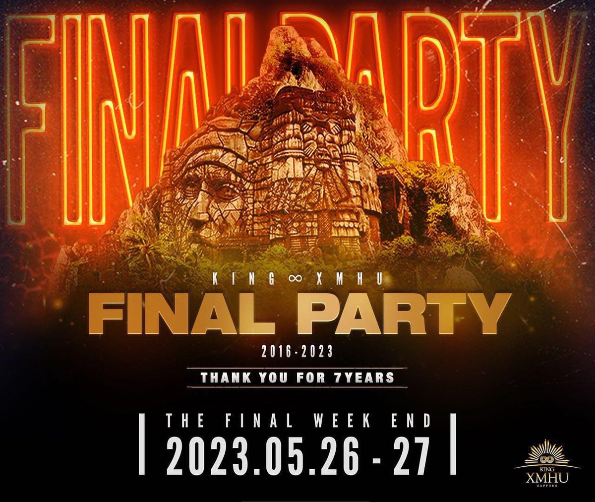 DJnaoty's tweet photo. 今夜がDISCO ATTACK最終日になりました…
2F gloss floorで最後お待ちしております。
#札幌 #ススキノ #kingxmhu #discoattack #皆さんありがとう #なべさんありがとう https://t.co/xC13kzbA3V