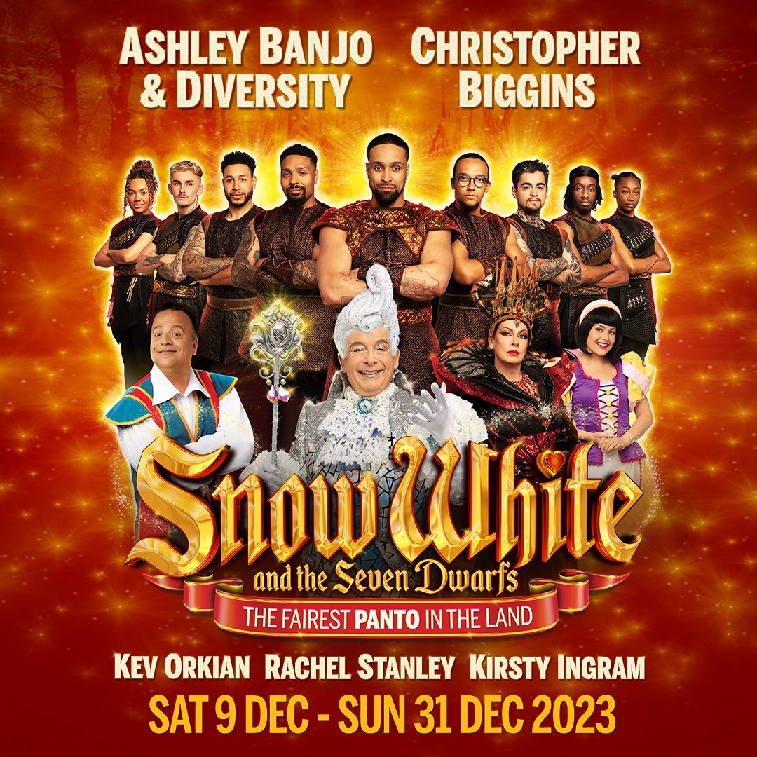 Panto News - joining <a href="/AshleyBanjo/">Ashley Banjo</a> <a href="/Diversity_Tweet/">Diversity</a> is <a href="/onebiggins/">Christopher Biggins</a>, <a href="/TheKevOrkian/">Kev Orkian</a>, <a href="/Stanners54/">Rachel stanley</a> and <a href="/kirstyingram_/">Kirsty Ingram</a> <a href="/mayflower/">Mayflower</a> this Christmas 🍎 🪞
