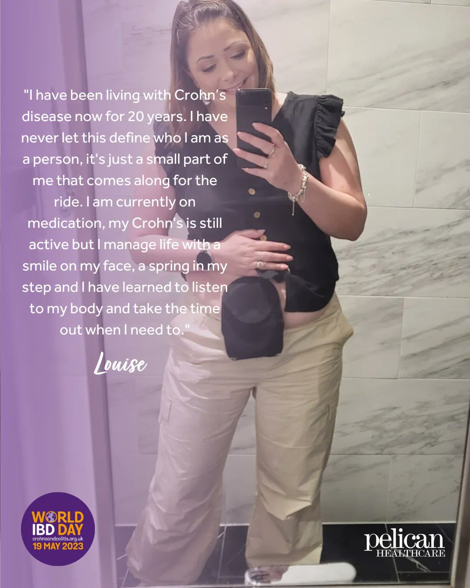 Pelican Healthcare (@pelicanhealth) on Twitter photo Celebrating World IBD Day with our wonderful ambassador Louise (<a href="/crohnsfighting/">crohns fighting</a>) who has been living with Crohnβs disease for 20 years now but doesnβt let it define who she is ππ
#WorldIBDDay2023 Celebrating World IBD Day with our wonderful ambassador Louise (<a href="/crohnsfighting/">crohns fighting</a>) who has been living with Crohnβs disease for 20 years now but doesnβt let it define who she is ππ
#WorldIBDDay2023
