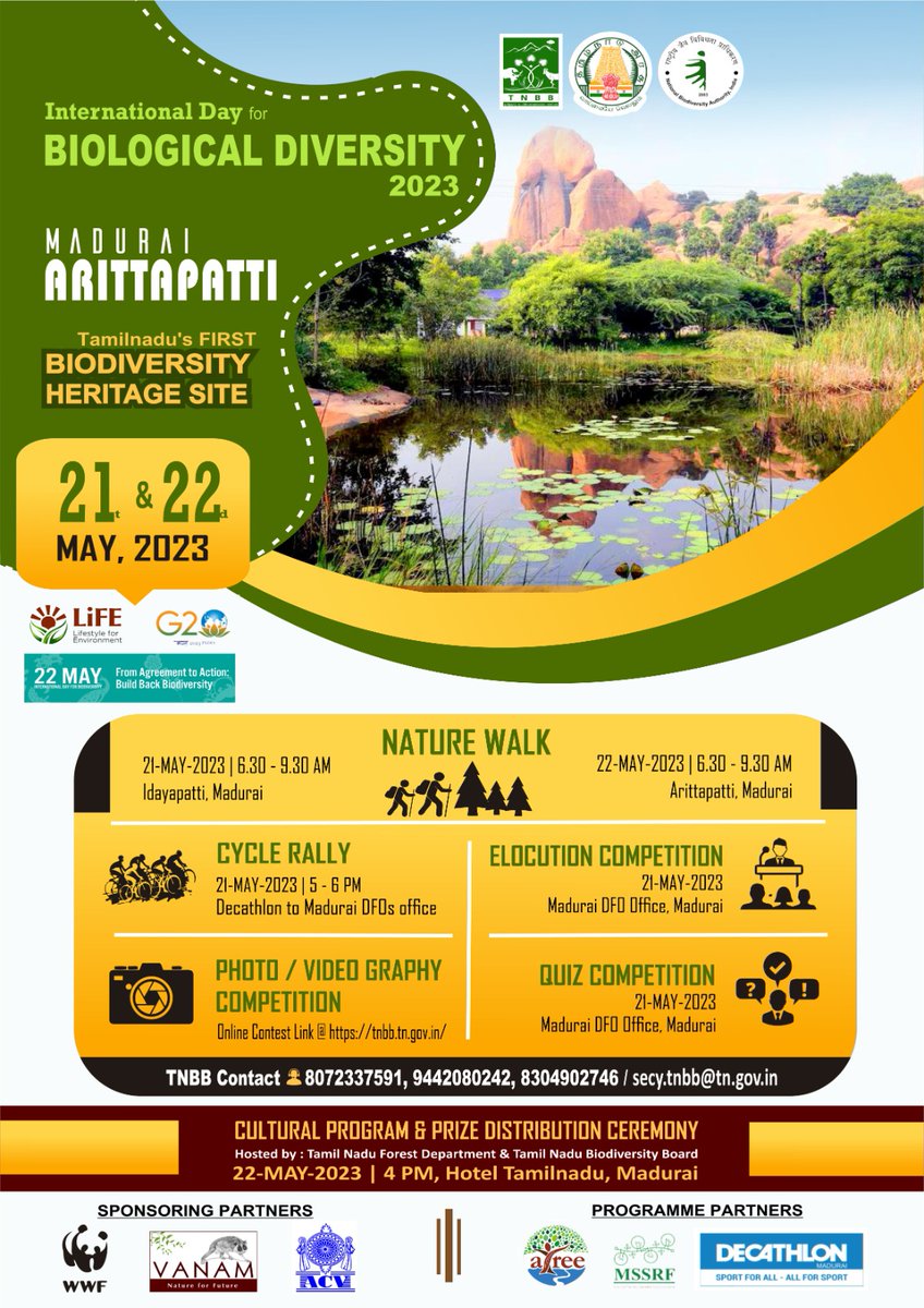 Tamil Nadu Biodiversity Board tweet media