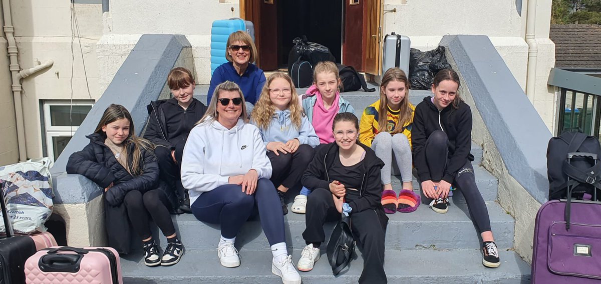 Time to head home. A fantastic experience for P7 at the Compass Centre in Glenshee this week. ☀️⛰️ #Glenshee2023
